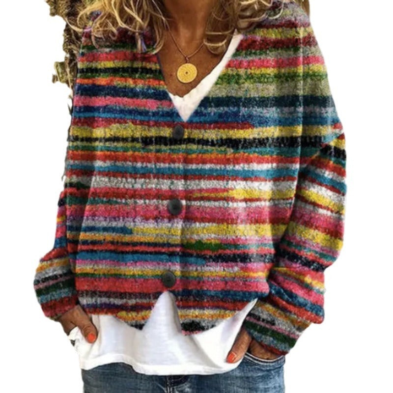 Cardigan Imprimé 3D pour Femme