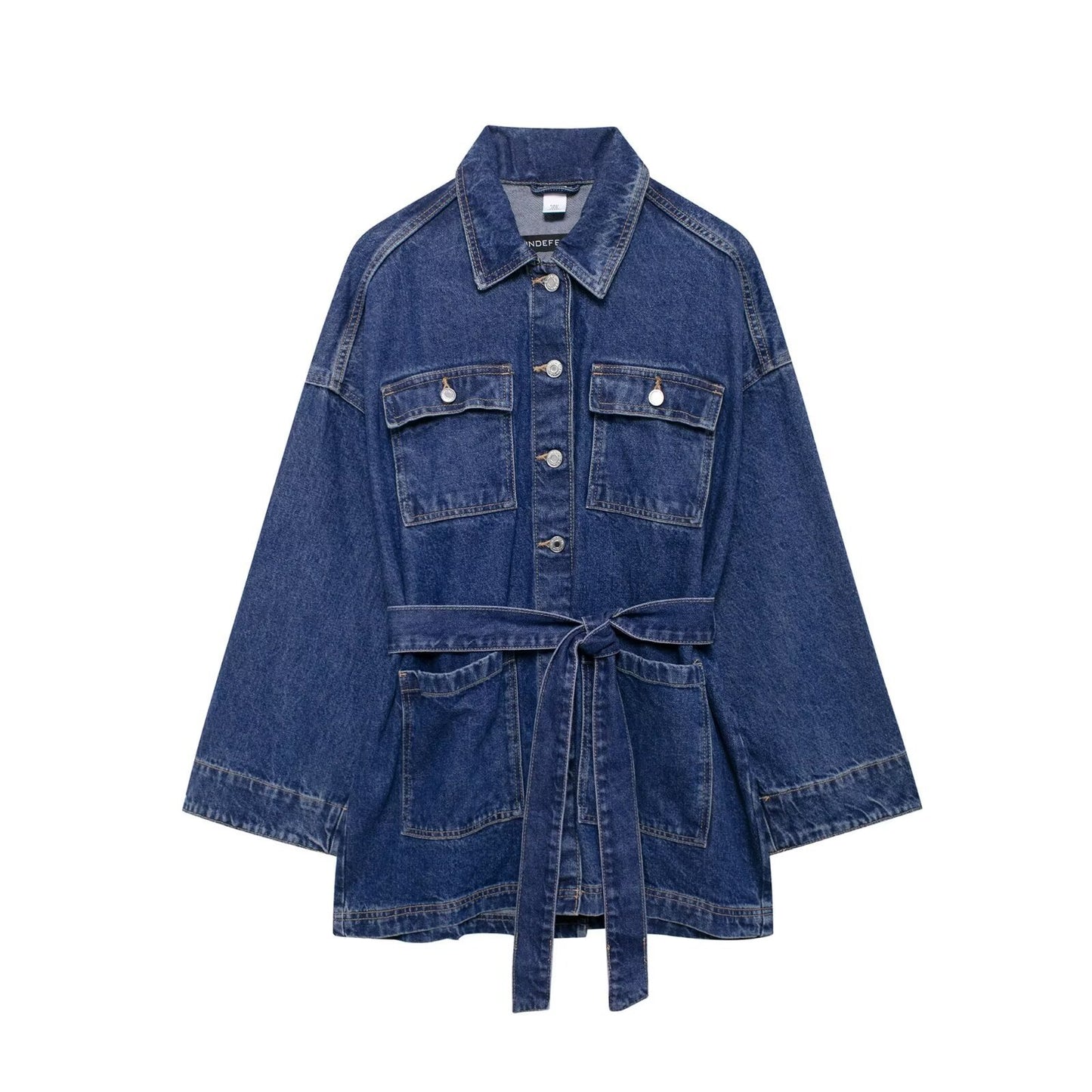 Veste Croisée en Denim