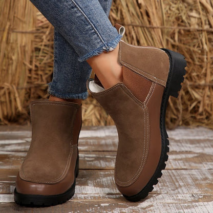 Bottes en cuir véritable