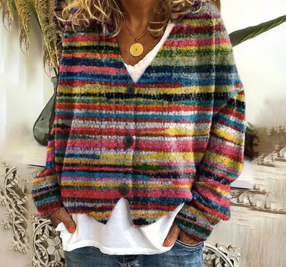 Cardigan Imprimé 3D pour Femme